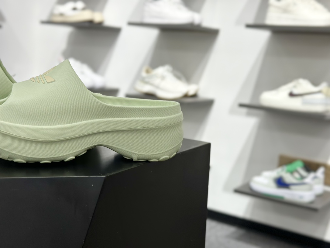 100 Originals AdiFOM Stan Smith Mule 阿迪防滑耐磨轻便 穆勒厨师鞋 IE7053