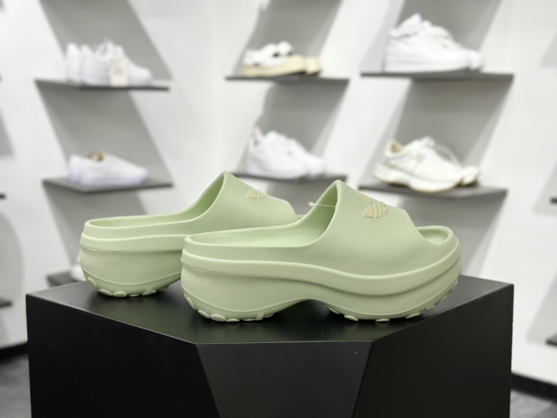 100 Originals AdiFOM Stan Smith Mule 阿迪防滑耐磨轻便 穆勒厨师鞋 IE7053
