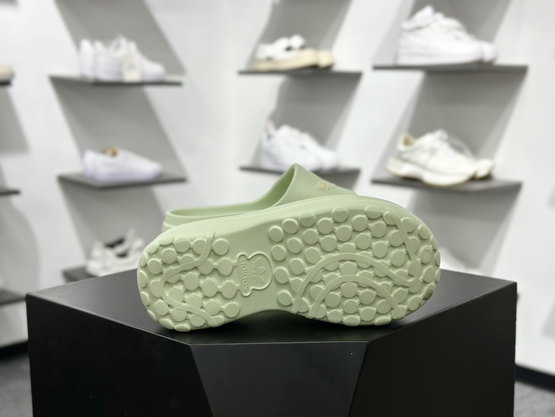 100 Originals AdiFOM Stan Smith Mule 阿迪防滑耐磨轻便 穆勒厨师鞋 IE7053