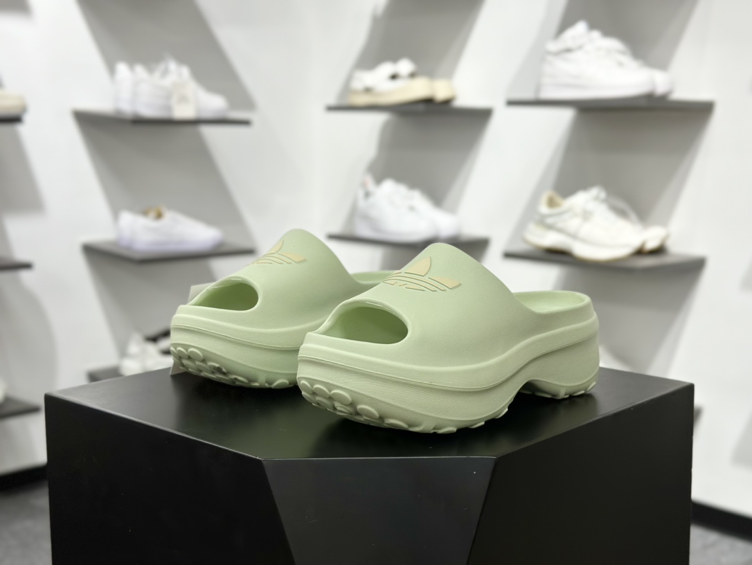 100 Originals AdiFOM Stan Smith Mule 阿迪防滑耐磨轻便 穆勒厨师鞋 IE7053