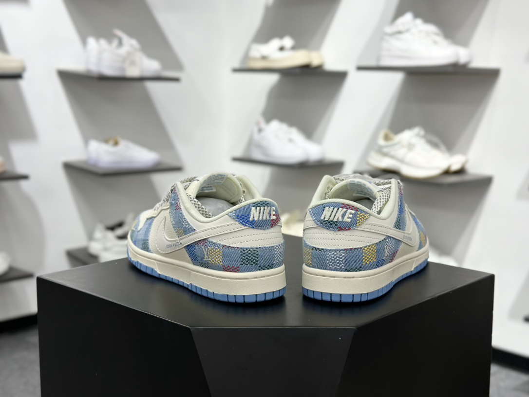 280 Nike SB Dunk Low x Travis Scott 翻毛灰蓝 KK1688-086