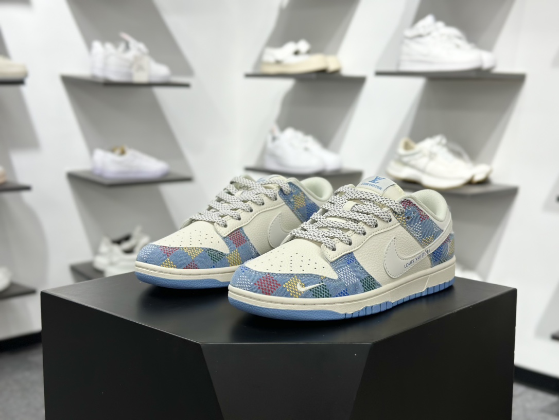 280 Nike SB Dunk Low x Travis Scott 翻毛灰蓝 KK1688-086