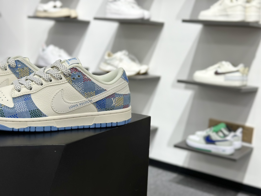 280 Nike SB Dunk Low x Travis Scott 翻毛灰蓝 KK1688-086