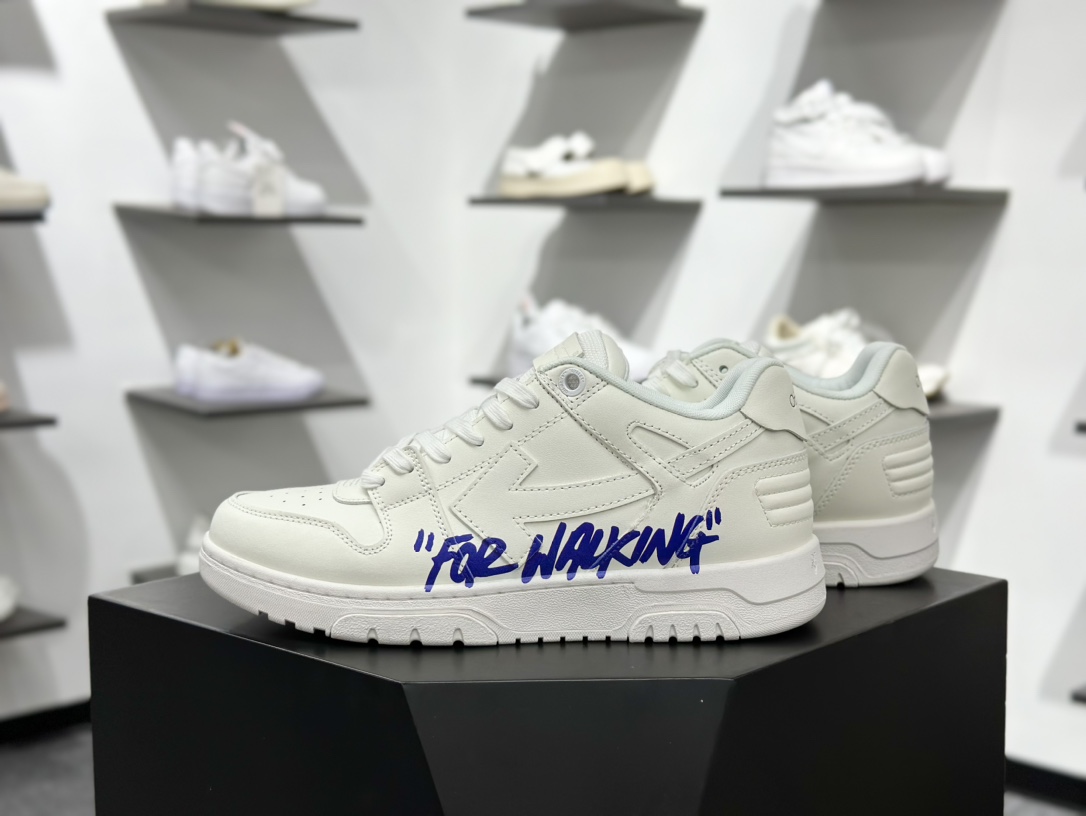 360 OFF-WHITE Out Of Office ow 低帮系带时尚板鞋 OMIA189F24LEA0060145