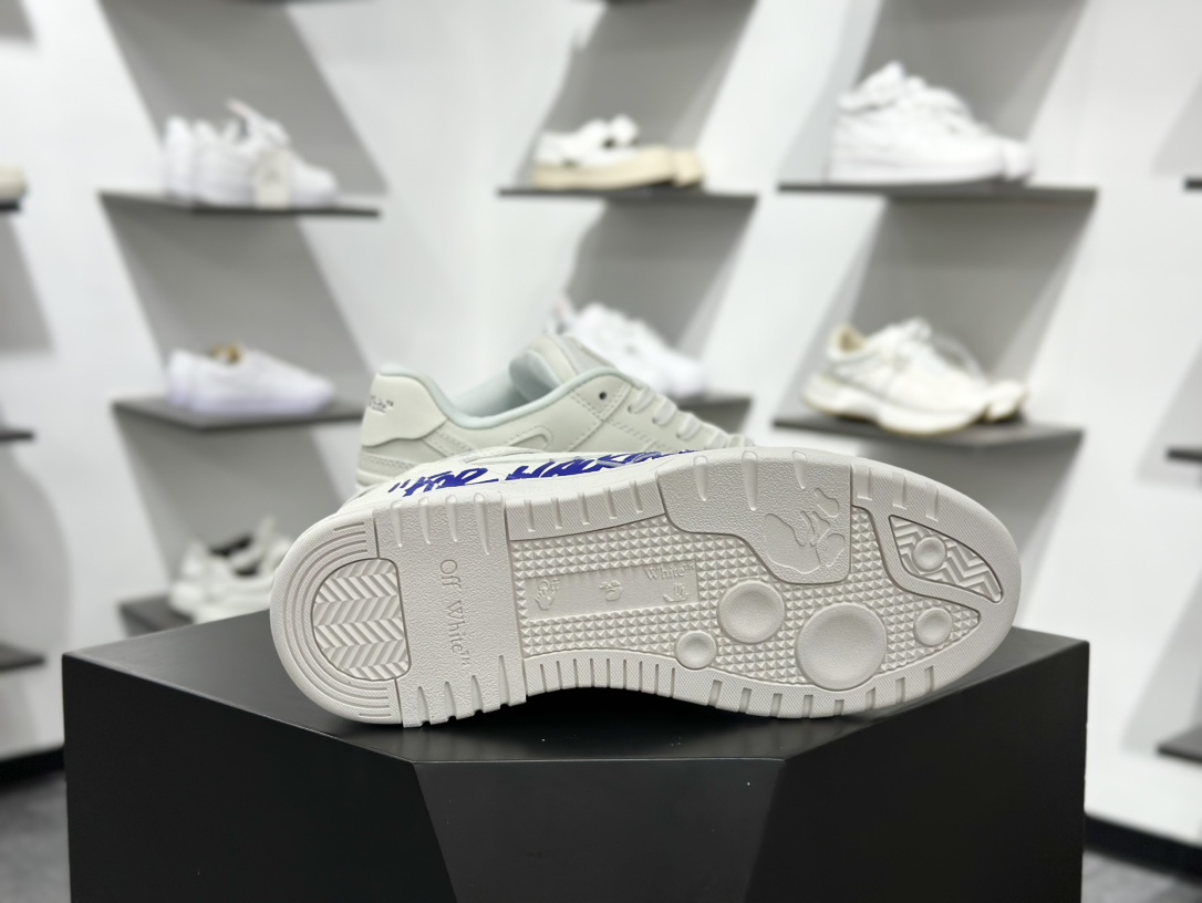 360 OFF-WHITE Out Of Office ow 低帮系带时尚板鞋 OMIA189F24LEA0060145