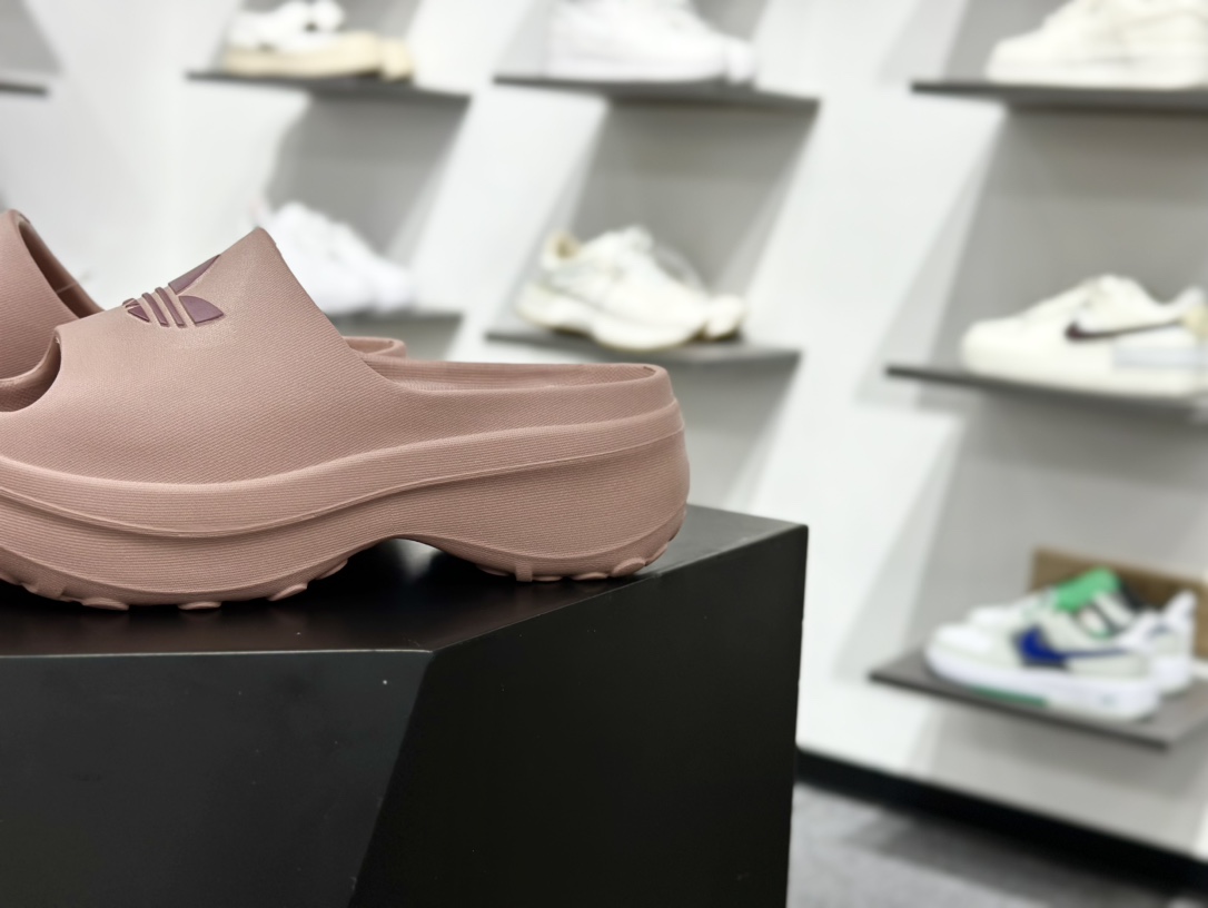 100 Originals AdiFOM Stan Smith Mule 阿迪防滑耐磨轻便 穆勒厨师鞋 JI2614