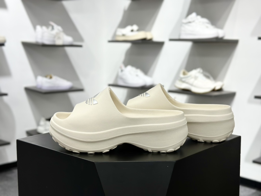 100 Originals AdiFOM Stan Smith Mule 阿迪防滑耐磨轻便 穆勒厨师鞋 IH3361