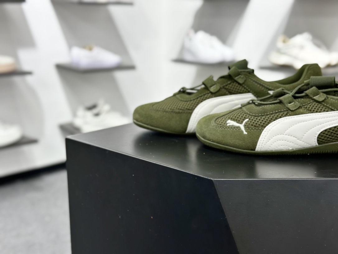 180 PUMA Speedcat Go 薄底鞋 柔软舒适 防滑耐磨 彪马低帮复古运动休闲赛车跑鞋 403589-07