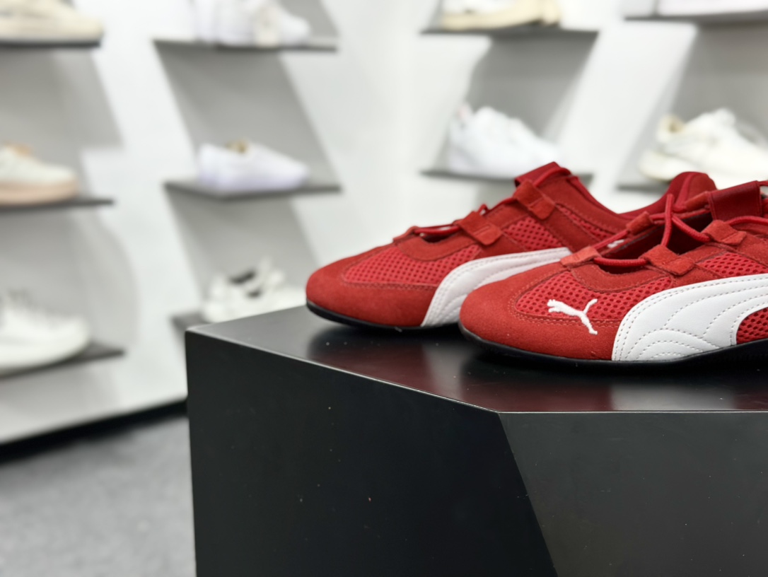 180 PUMA Speedcat Go 薄底鞋 柔软舒适 防滑耐磨 彪马低帮复古运动休闲赛车跑鞋 403589-02