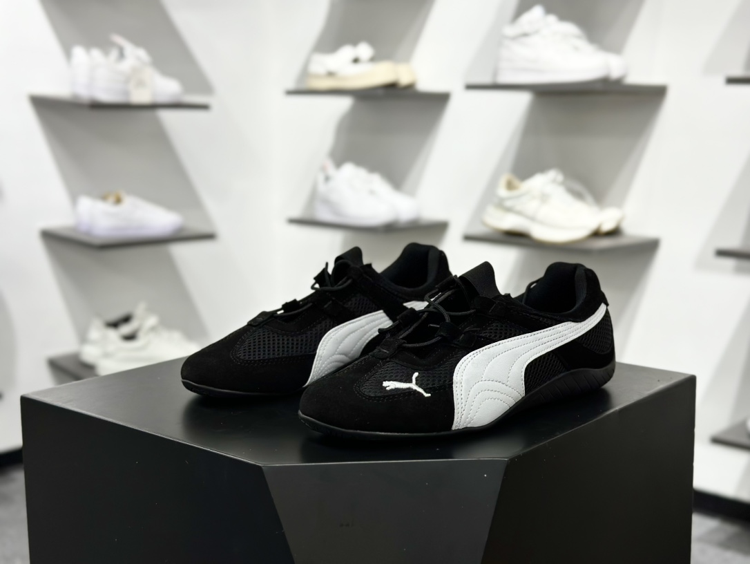 PUMA Speedcat Go 薄底鞋 柔软舒适 防滑耐磨 彪马低帮复古运动休闲赛车跑鞋 403589-01