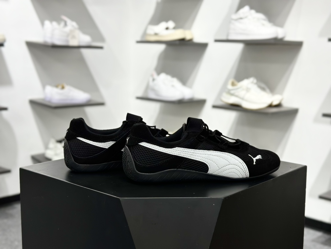 PUMA Speedcat Go 薄底鞋 柔软舒适 防滑耐磨 彪马低帮复古运动休闲赛车跑鞋 403589-01