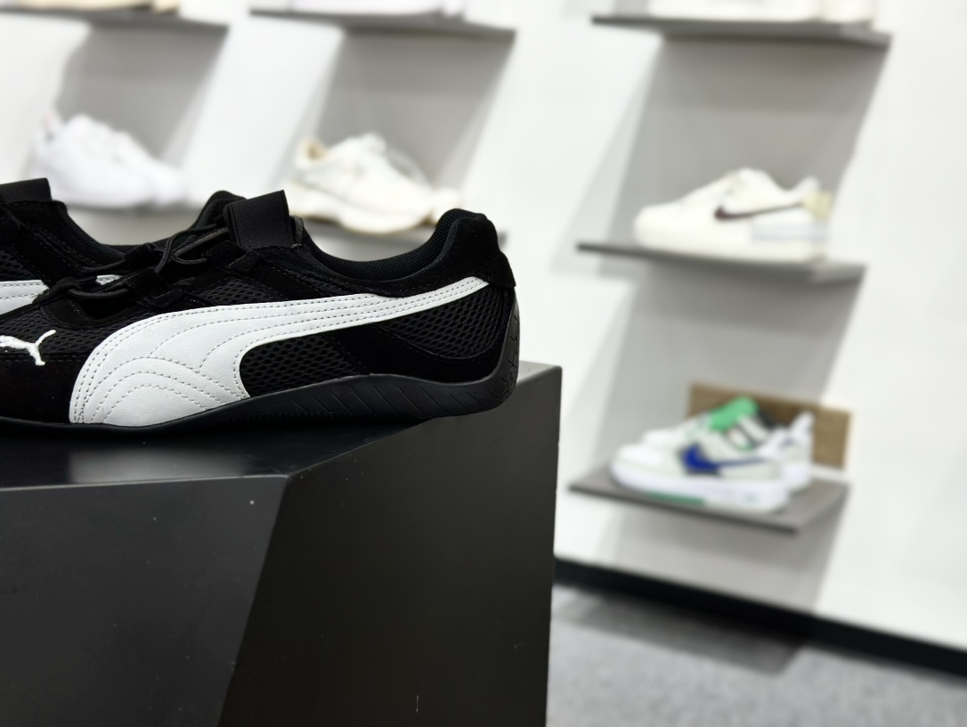 PUMA Speedcat Go 薄底鞋 柔软舒适 防滑耐磨 彪马低帮复古运动休闲赛车跑鞋 403589-01
