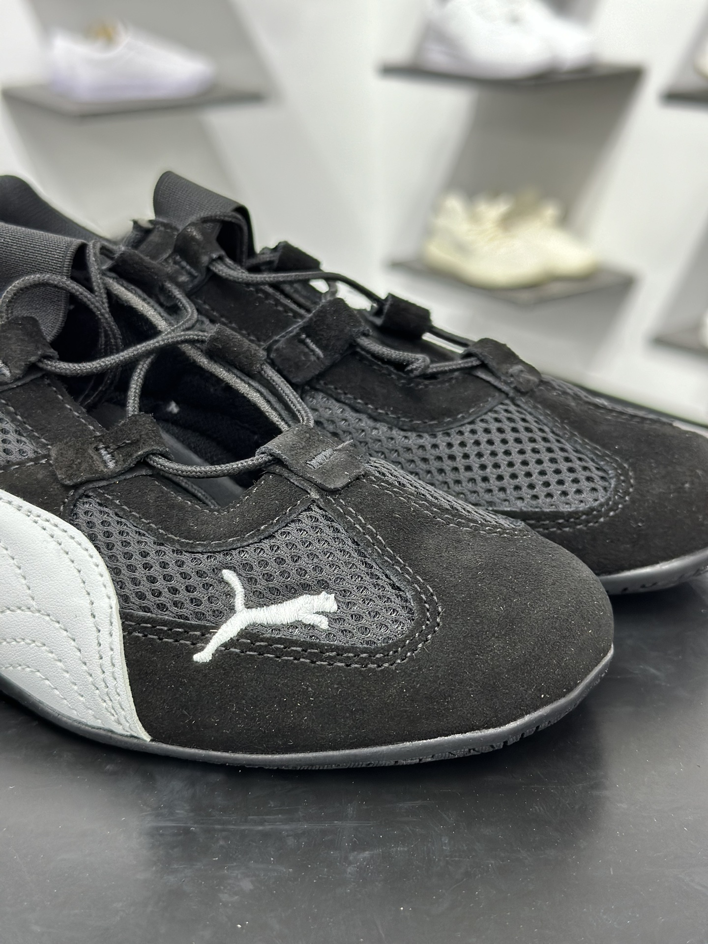 PUMA Speedcat Go 薄底鞋 柔软舒适 防滑耐磨 彪马低帮复古运动休闲赛车跑鞋 403589-01