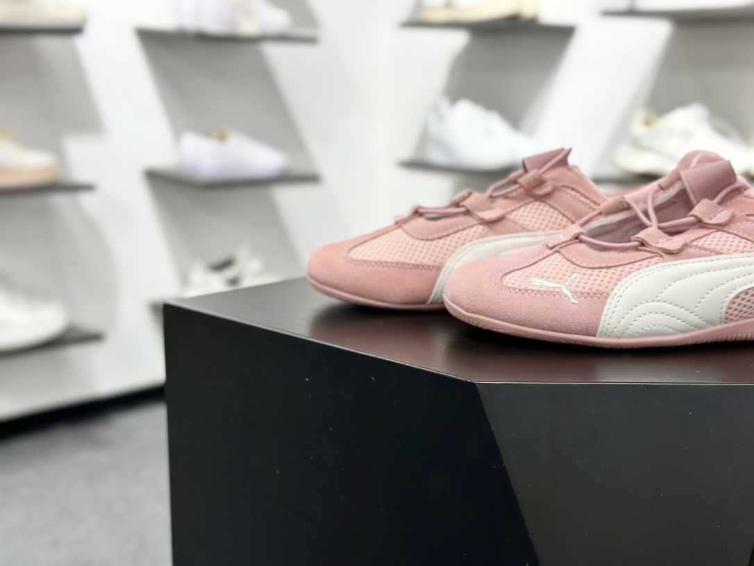PUMA Speedcat Go 薄底鞋 柔软舒适 防滑耐磨 彪马低帮复古运动休闲赛车跑鞋 403589-06