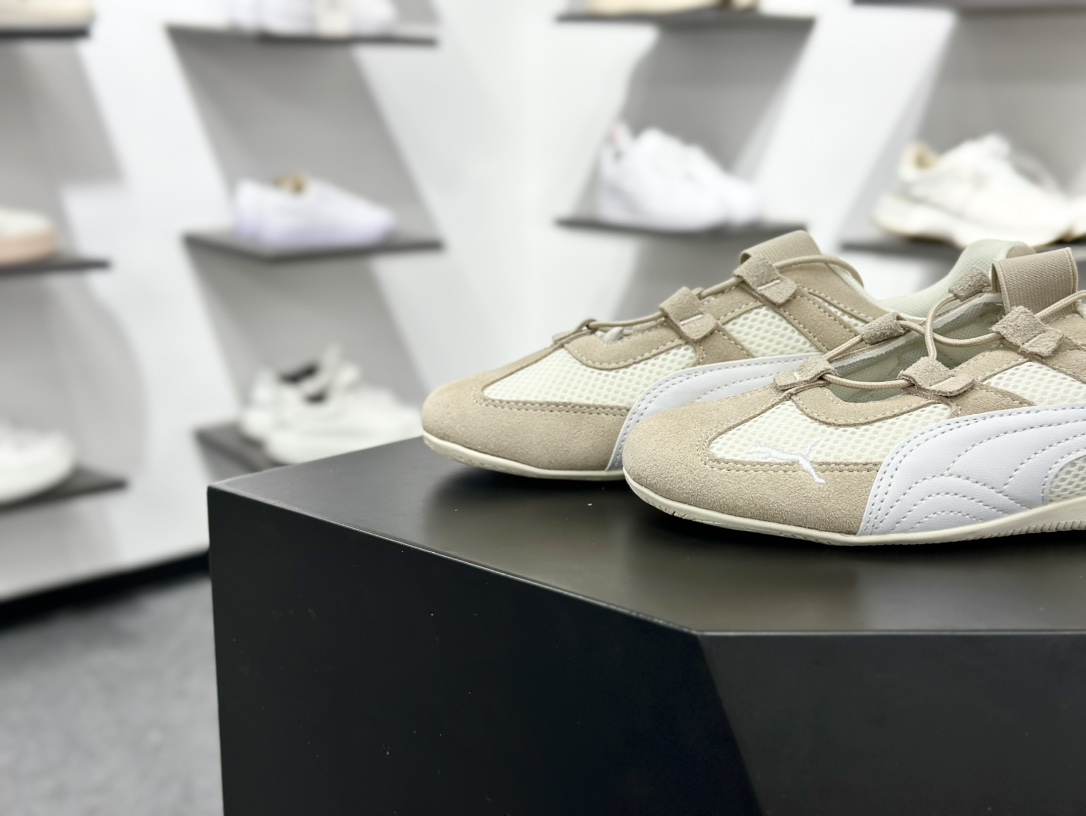PUMA Speedcat Go 薄底鞋 柔软舒适 防滑耐磨 彪马低帮复古运动休闲赛车跑鞋 403589-04