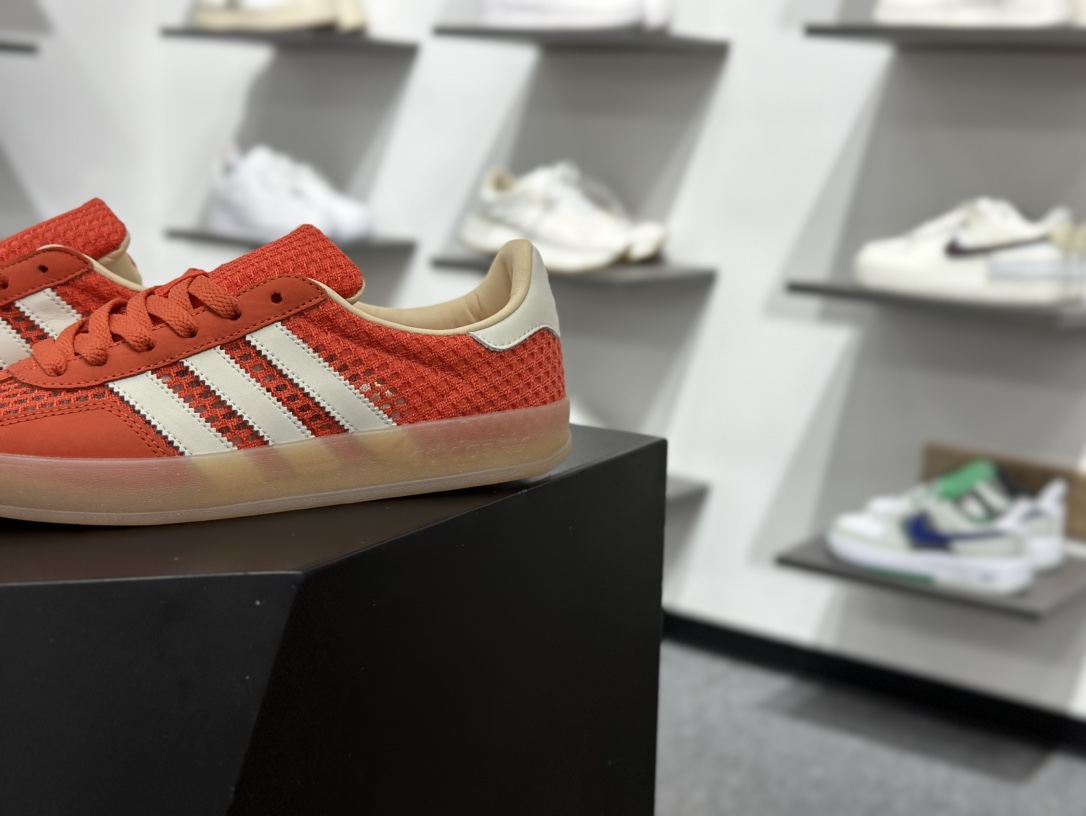 180 AD Gazelle Indoor Trainers 羚羊内训系列低帮复古百搭休闲运动德训风板鞋 JS0713