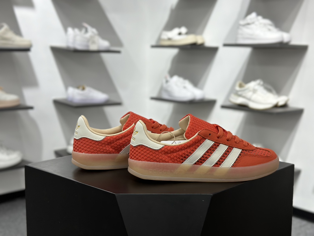 180 AD Gazelle Indoor Trainers 羚羊内训系列低帮复古百搭休闲运动德训风板鞋 JS0713