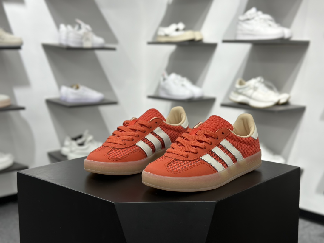 180 AD Gazelle Indoor Trainers 羚羊内训系列低帮复古百搭休闲运动德训风板鞋 JS0713