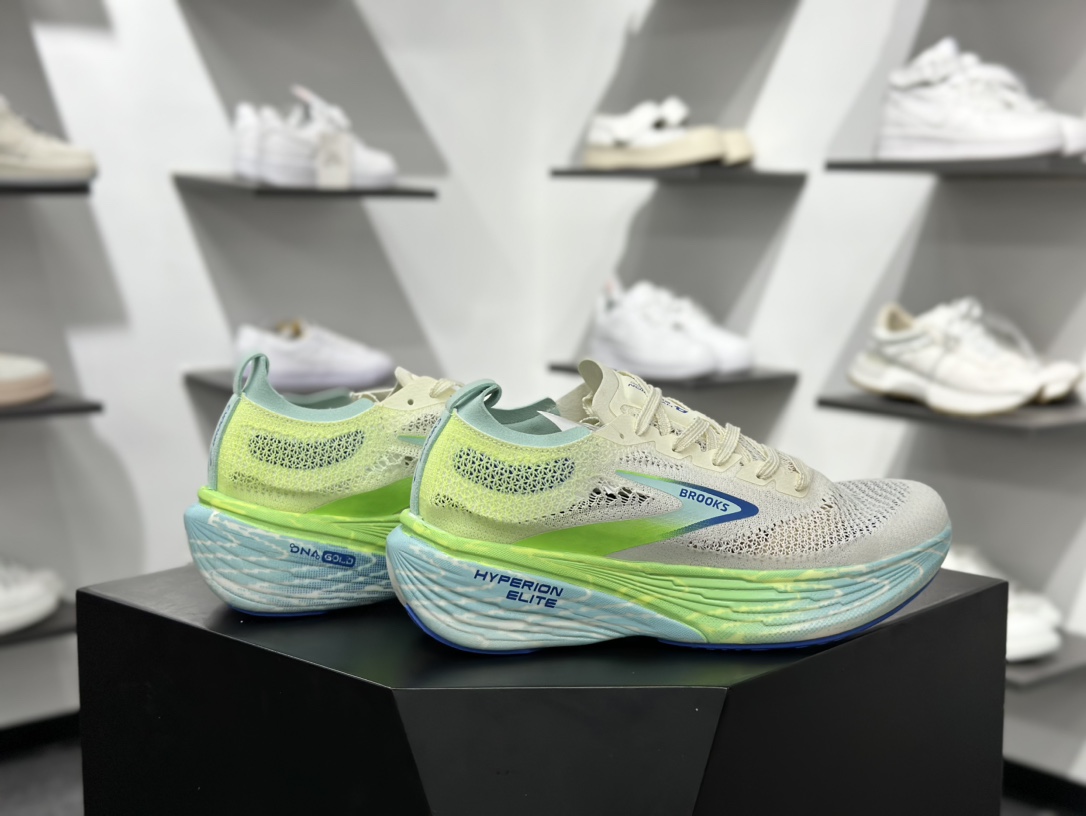 Brooks 布鲁克斯 Hyperion Elite 4 超弹轻盈跑步鞋 100053