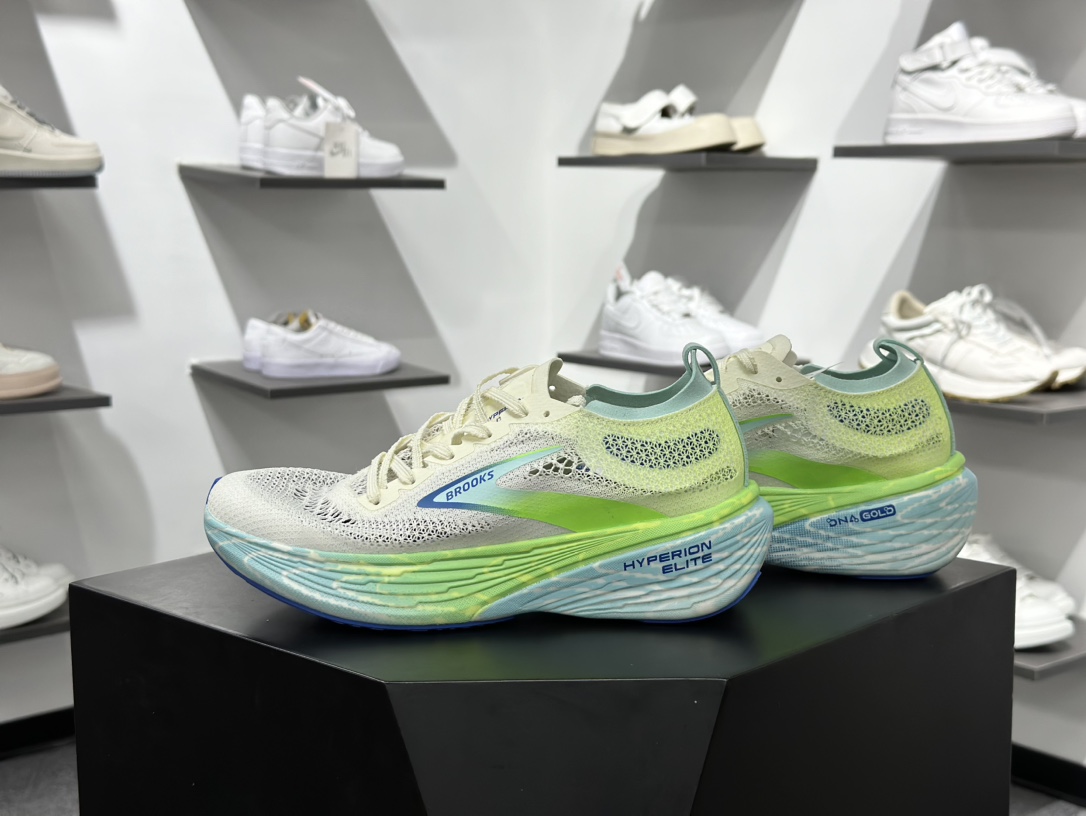 Brooks 布鲁克斯 Hyperion Elite 4 超弹轻盈跑步鞋 100053