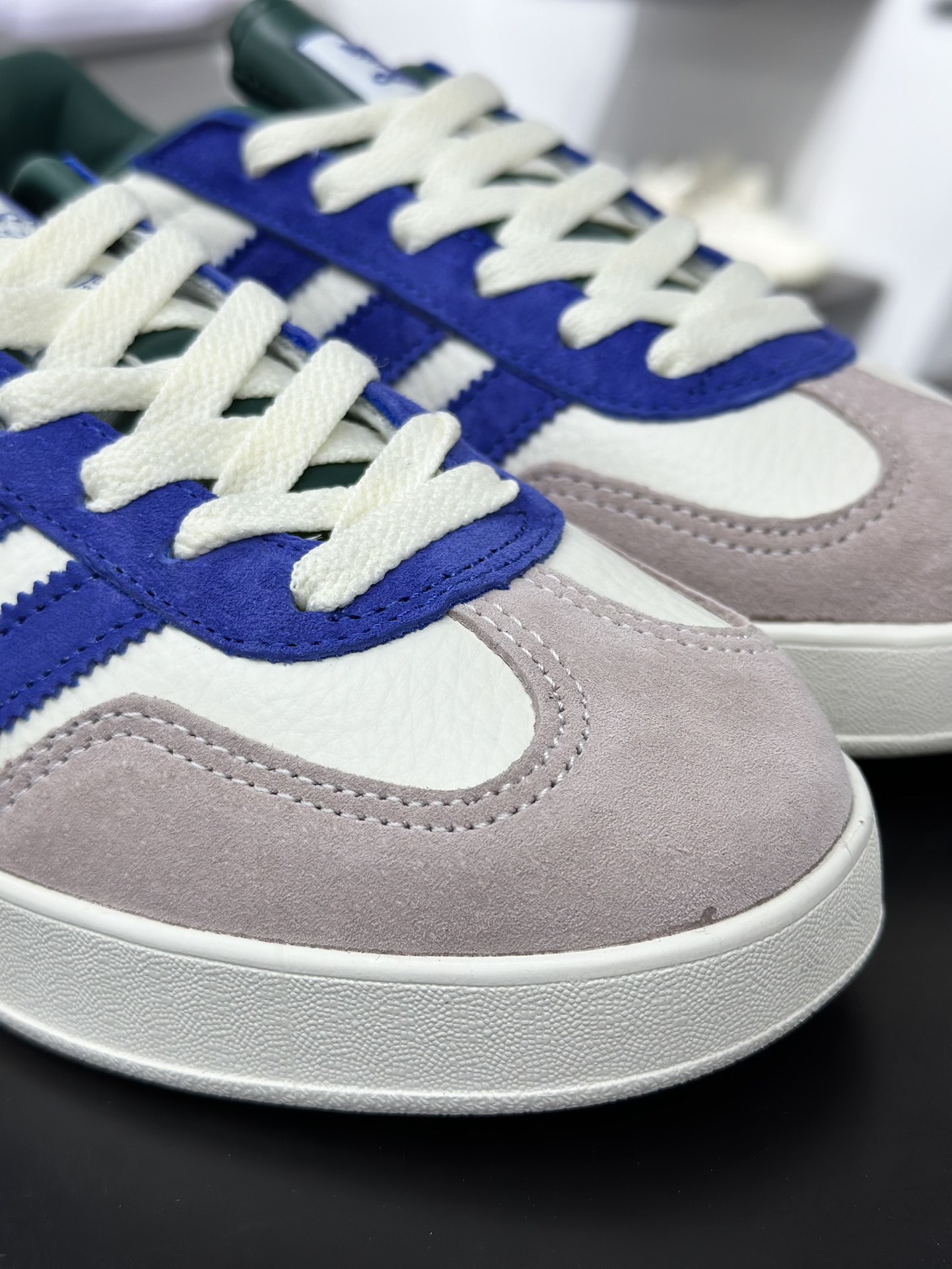 adidas Originals Gazelle INdoor x Stussy 三叶草休闲防滑耐磨低帮板鞋 DD6601QF