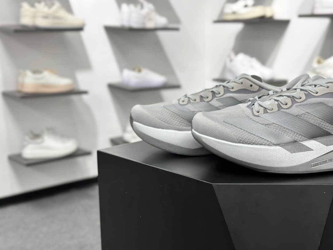Ad Adizero Evo SL M 轻盈跑鞋耐磨减震专业跑步鞋 JR3418