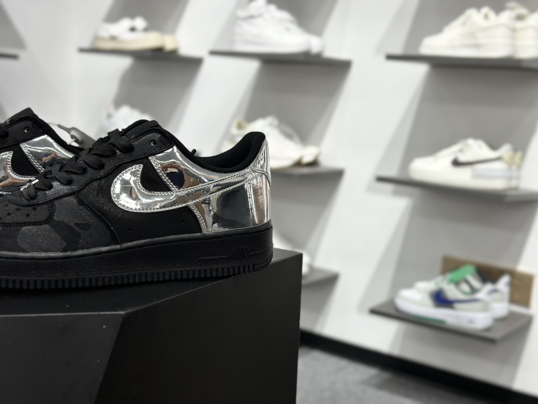 Nike Air Force 1 Low 07 黑银 HF2885-001