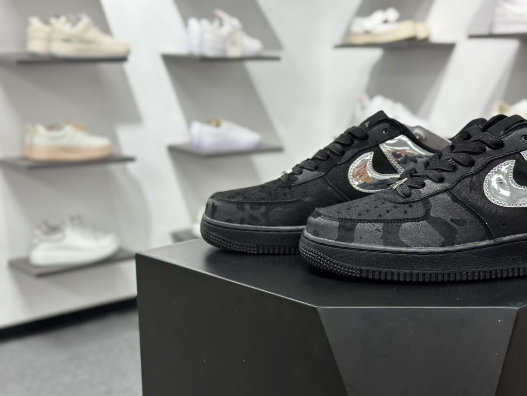 Nike Air Force 1 Low 07 黑银 HF2885-001
