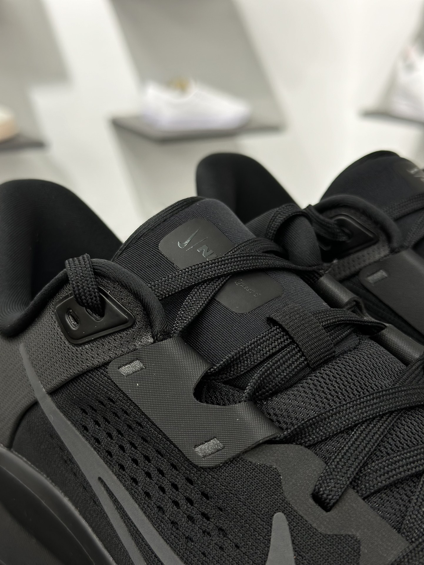 耐克Nike Zoom Quest 6 探索者6代系列低帮轻质透气休闲运动跑步鞋“网织黑” FD6033-003