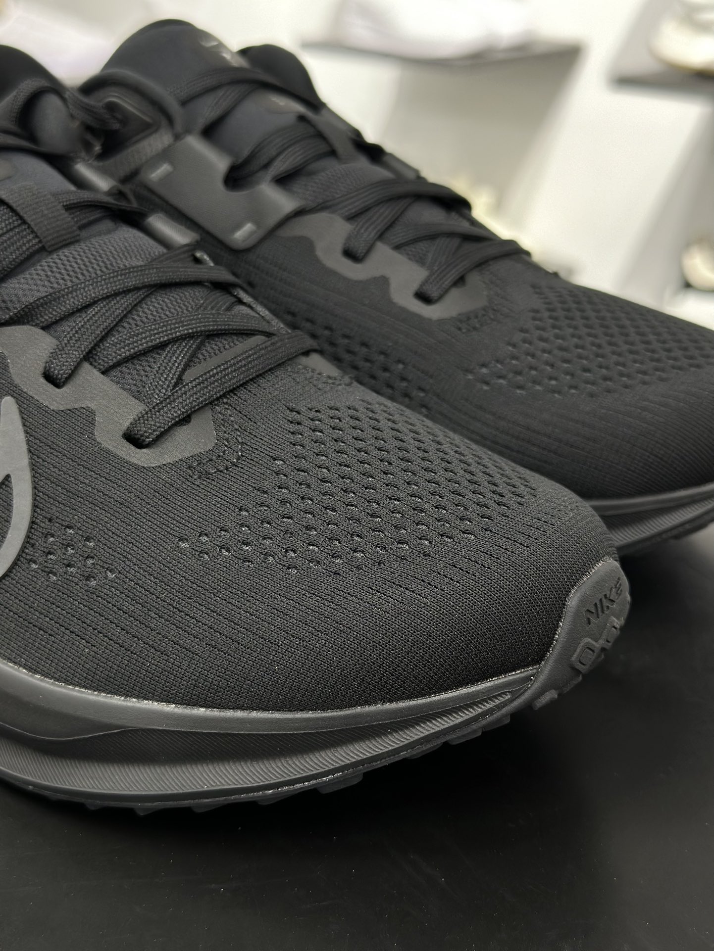 耐克Nike Zoom Quest 6 探索者6代系列低帮轻质透气休闲运动跑步鞋“网织黑” FD6033-003