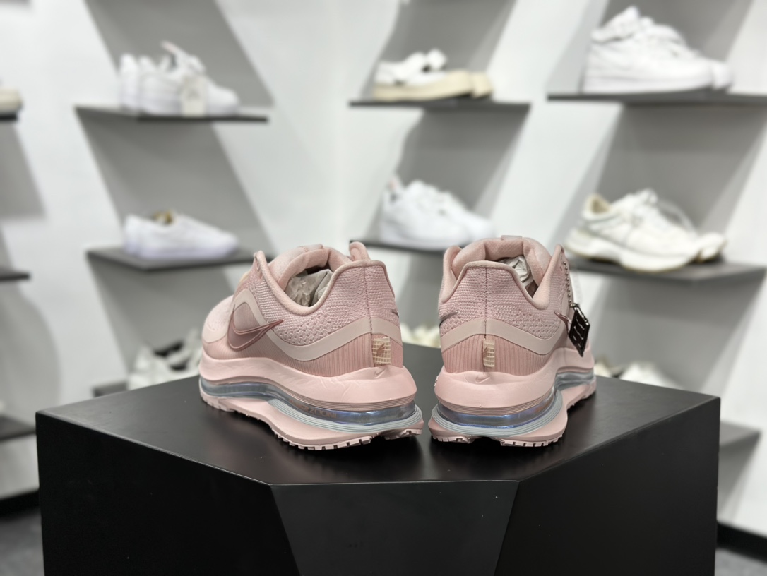Nike Pegasus Premium Airscape 舒适百搭减震防滑耐磨透气 低帮跑步鞋 女款 粉色 HQ2593-601