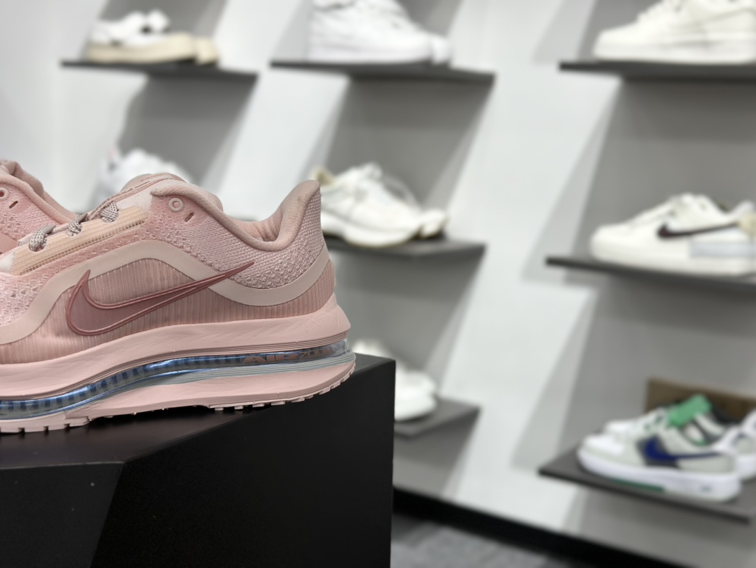 Nike Pegasus Premium Airscape 舒适百搭减震防滑耐磨透气 低帮跑步鞋 女款 粉色 HQ2593-601