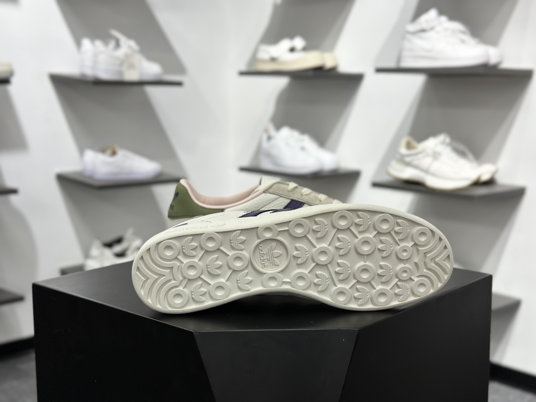 adidas Originals Gazelle INdoor x GUCCI 三叶草休闲防滑耐磨低帮板鞋 DD6603