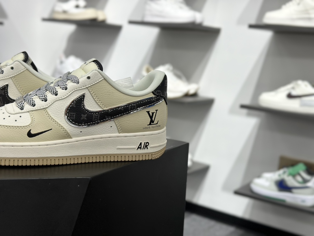260 Nike Air Force 1‘07 Low LV联名 奶茶 空军一号低帮休闲板鞋 ZH2598-308