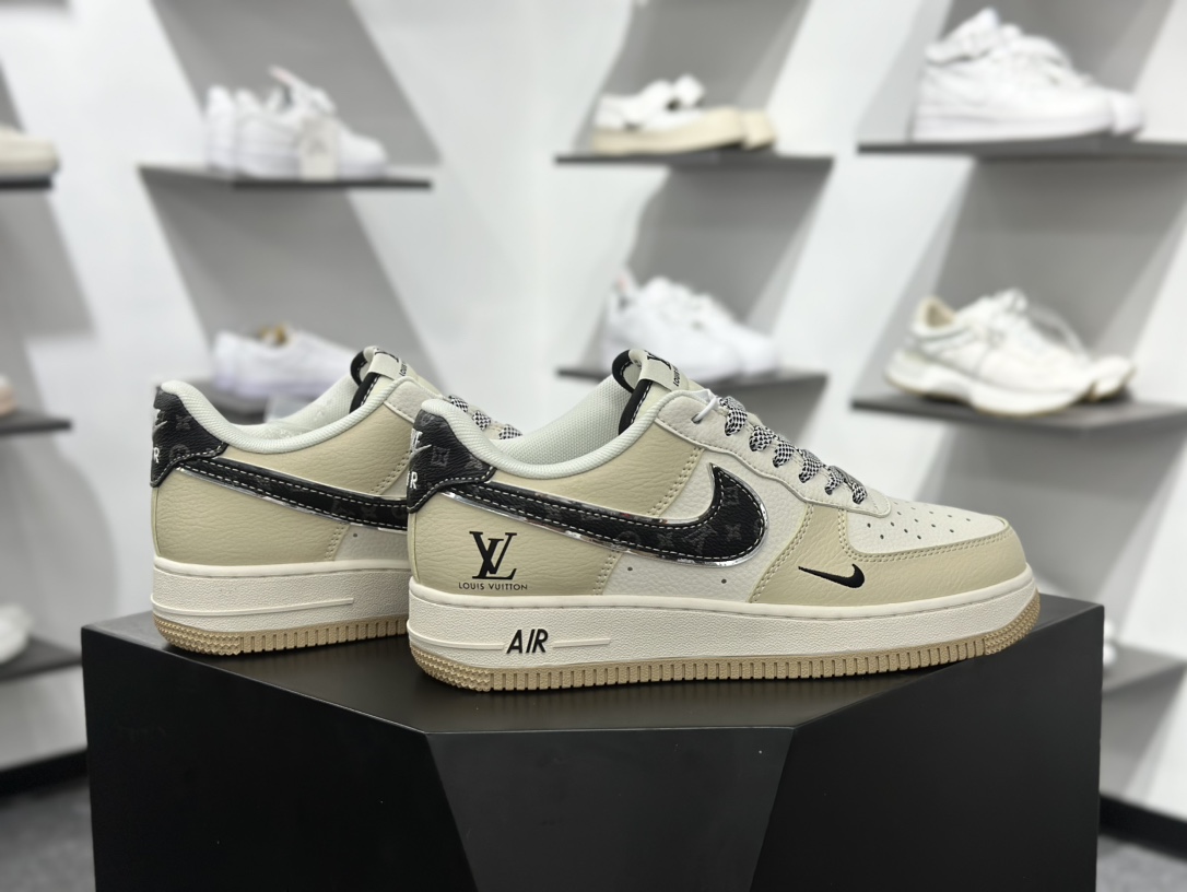 260 Nike Air Force 1‘07 Low LV联名 奶茶 空军一号低帮休闲板鞋 ZH2598-308