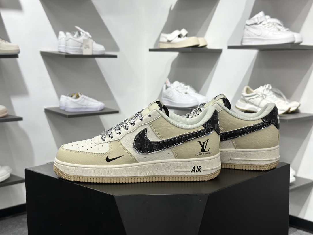 260 Nike Air Force 1‘07 Low LV联名 奶茶 空军一号低帮休闲板鞋 ZH2598-308