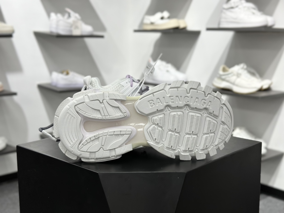 500 Balenciaga Track Sneaker Tess s.Gomma Res BI ALV/TIS EFF NUBUK/TIS E 巴黎世家官方同步潮流跑鞋 WTRHK9050