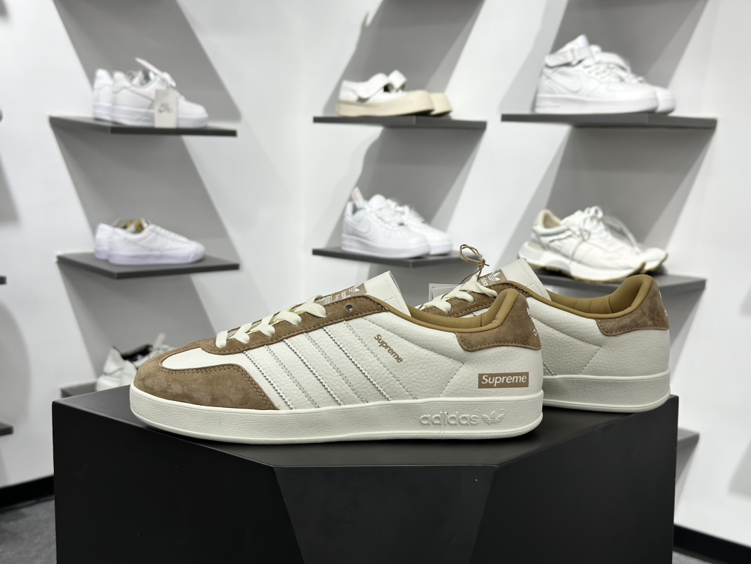 AD Gazelle Indoor Trainers 古驰联名---棕黑白 DD6606