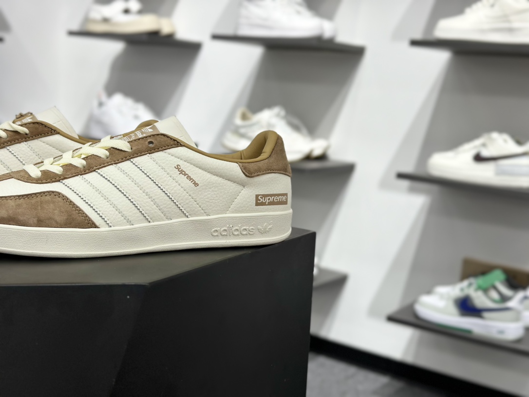 AD Gazelle Indoor Trainers 古驰联名---棕黑白 DD6606