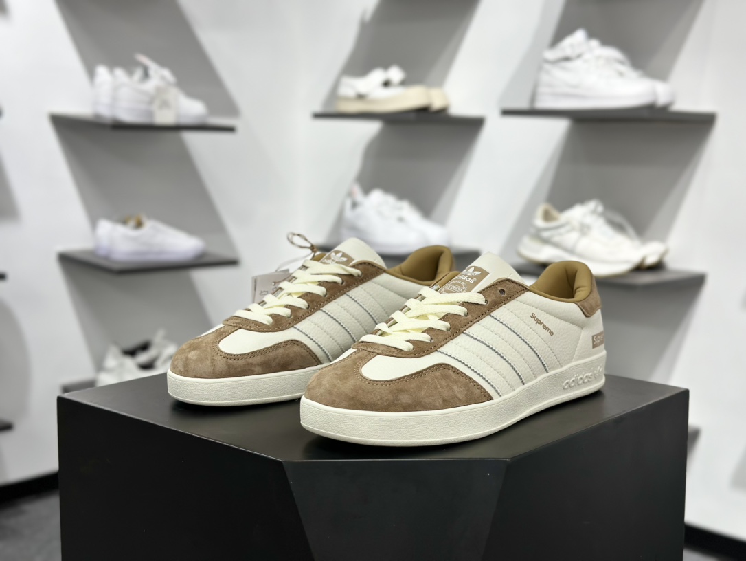 AD Gazelle Indoor Trainers 古驰联名—棕黑白 DD6606