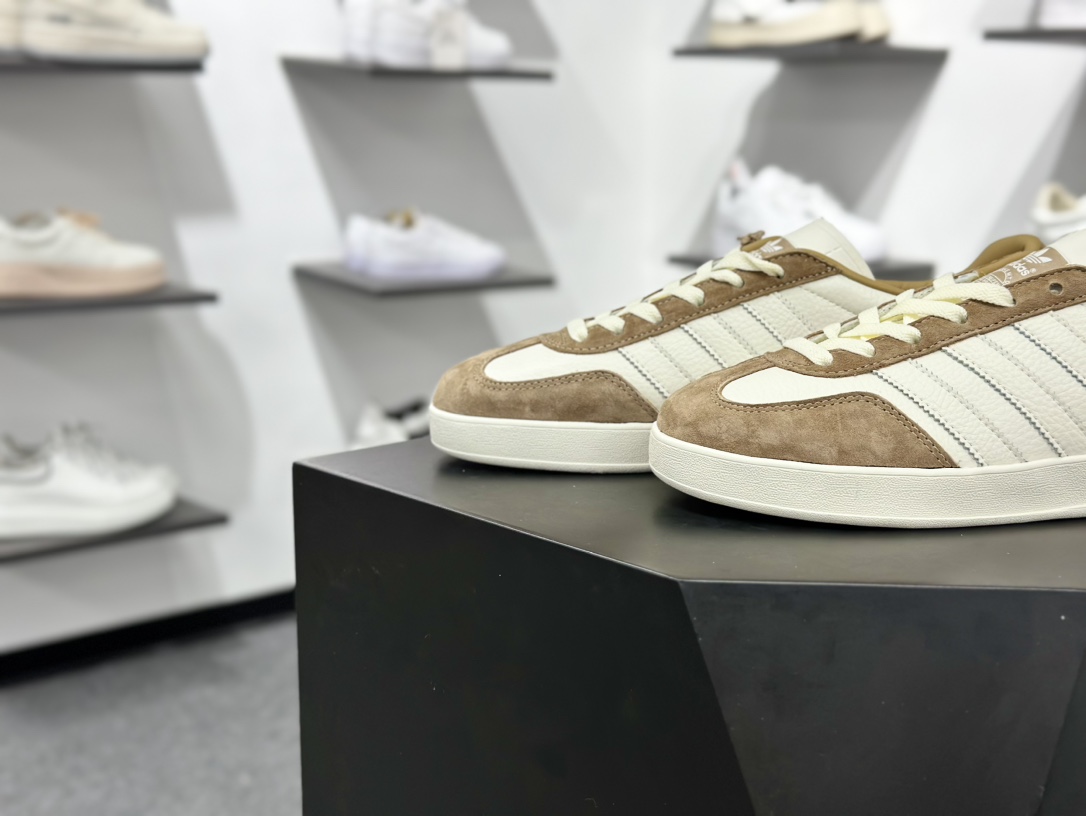 AD Gazelle Indoor Trainers 古驰联名---棕黑白 DD6606