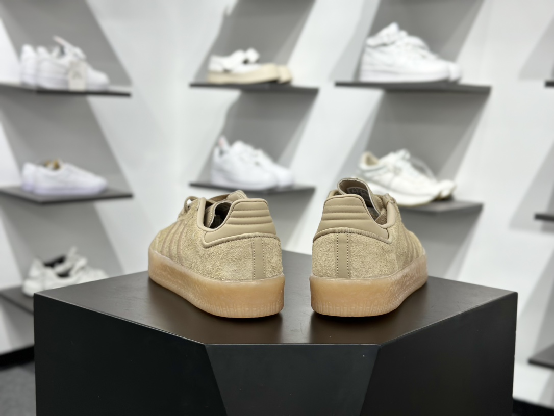 Adidas三叶草SAMBA VALENTNE 厚底休闲板鞋 JQ0254