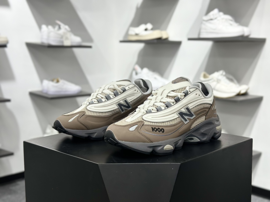 New Balance M1000 x Aimé Leon Dore 白银 M1000系列复古休闲运动慢跑鞋 M1000D