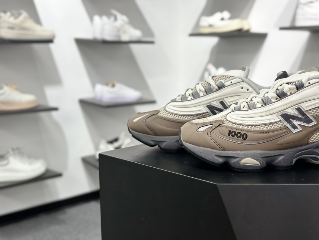 New Balance M1000 x Aimé Leon Dore 白银 M1000系列复古休闲运动慢跑鞋 M1000D