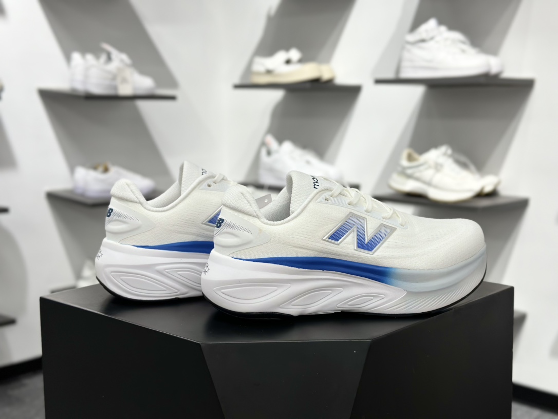 New Balance NB Fresh Foam 舒适耐磨低帮跑步鞋 MMORXB6