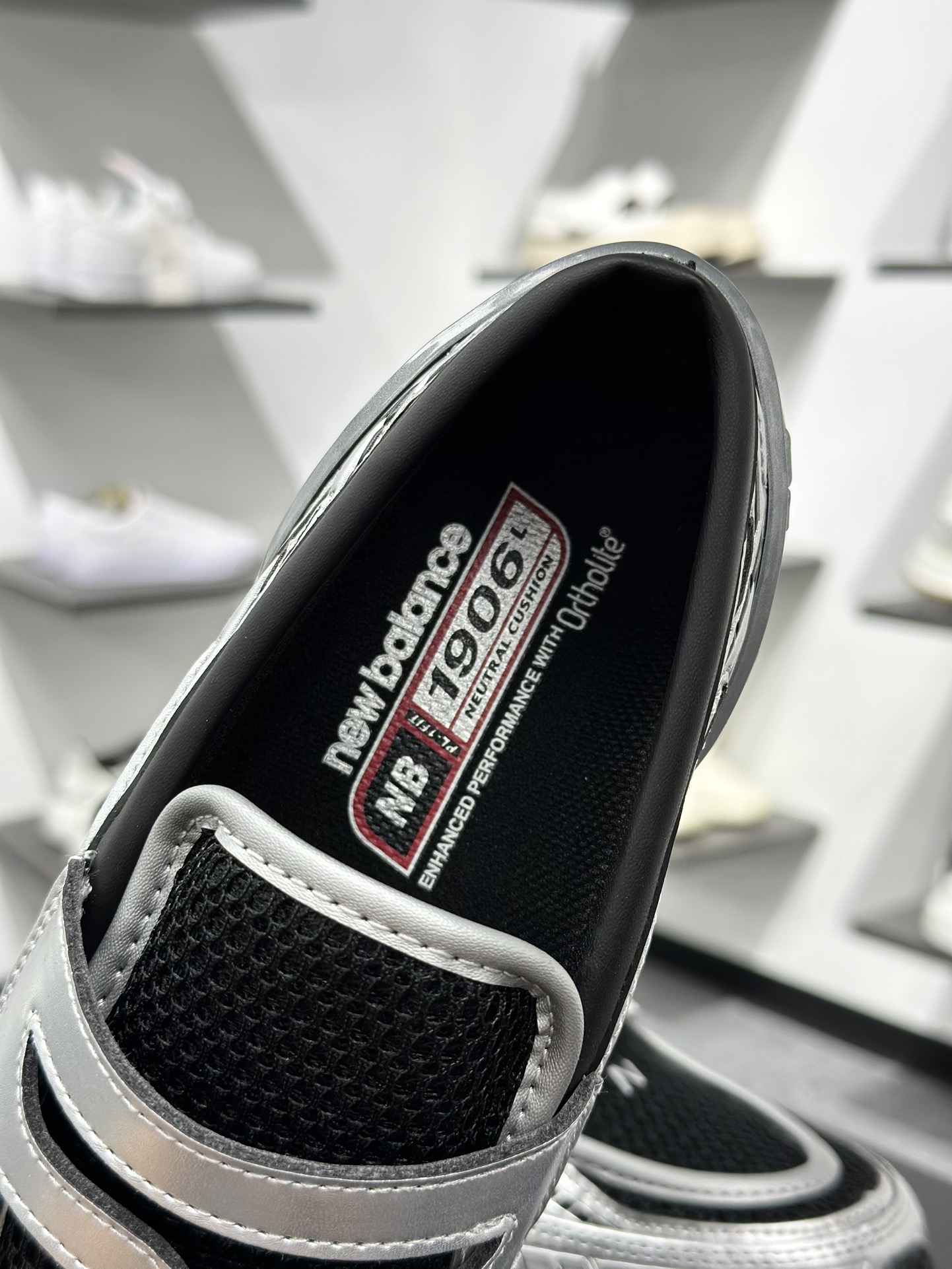 新百伦New Balance 1906L Loafer”Silver”乐福系列低帮混合复古老爹风休闲运动乐福鞋 U1906LOC