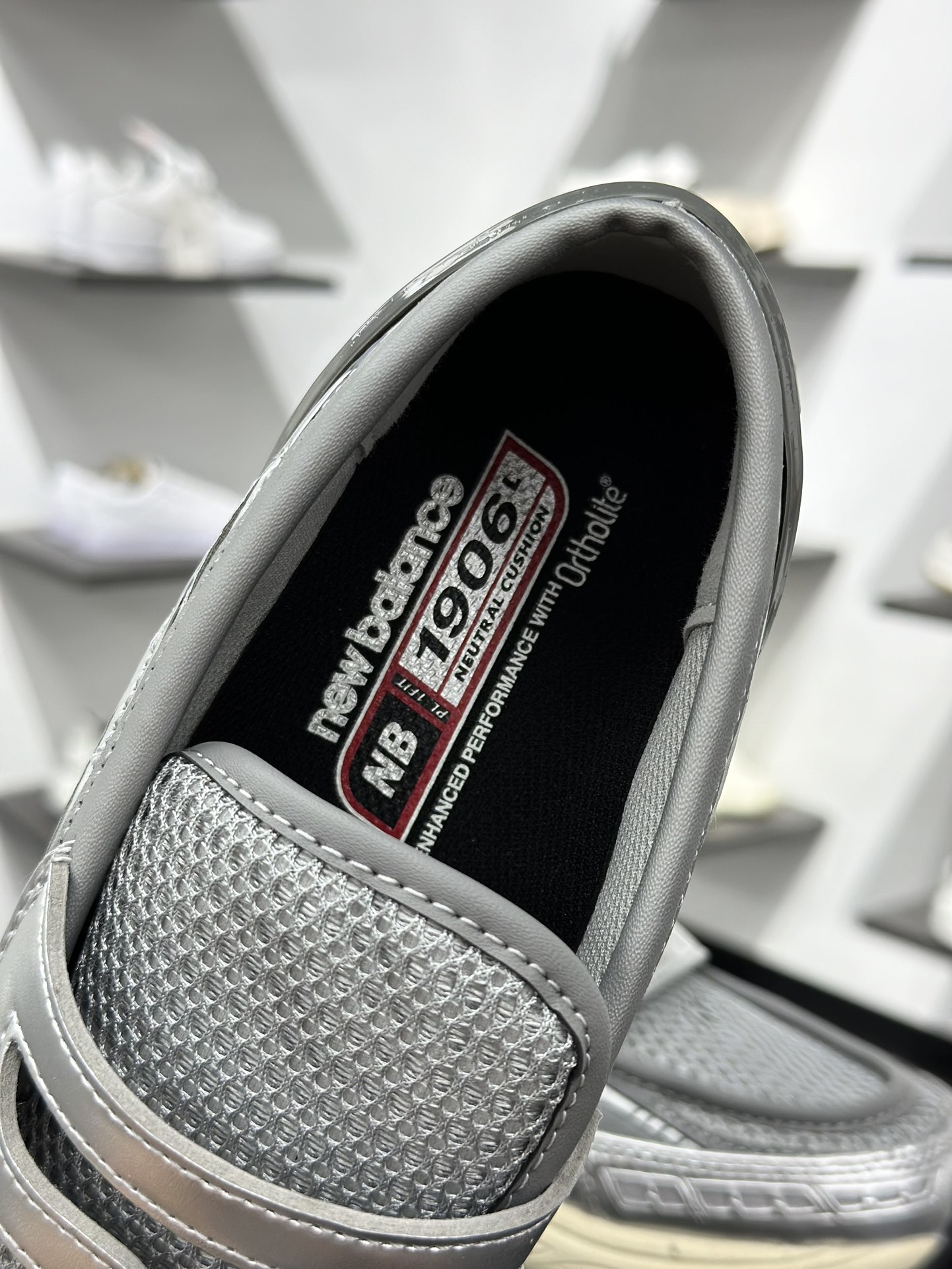 NB新百伦New Balance 1906L Loafer”Silver”乐福系列低帮混合复古老爹风休闲运动乐福鞋 U1906LAE