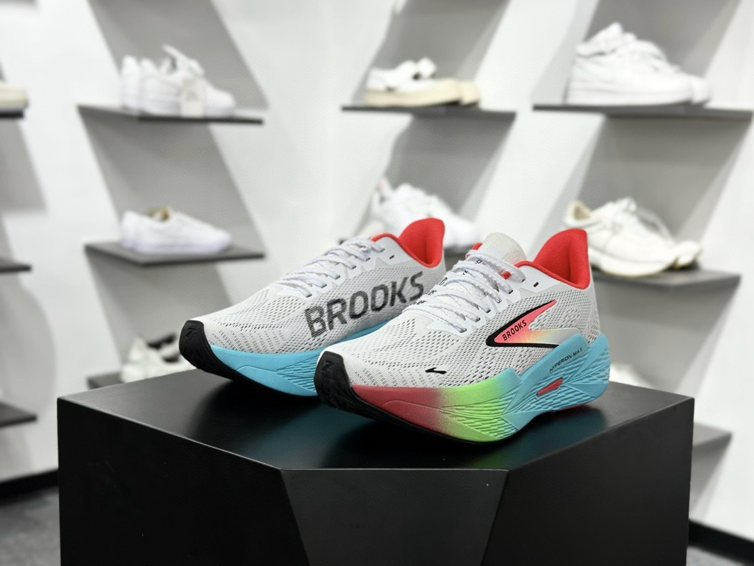 Brooks Hyperion Max 2 布鲁克斯 烈风2系列低帮透气缓震支撑休闲运动慢跑鞋 110434 1D 409 Brooks Hyperion Max 2 布鲁克斯 烈风2系列低帮透气缓震支撑休闲运动慢跑鞋 110434 1D 409