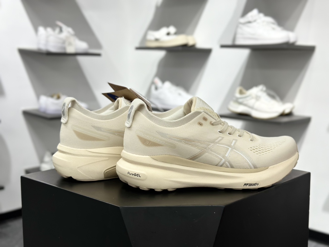 Asics Gel-Kayano 31代 运动休闲透气专业跑鞋  1011B995-200