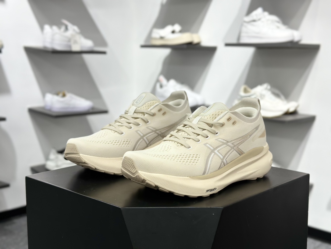 Asics Gel-Kayano 31代 运动休闲透气专业跑鞋  1011B995-200